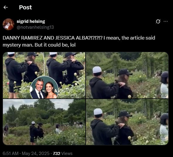 Jessica Alba in new relationship with Danny Ramirez?