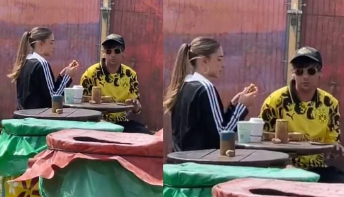 Louis Tomlinson, Zara McDermott steal moment at Glastonbury festival