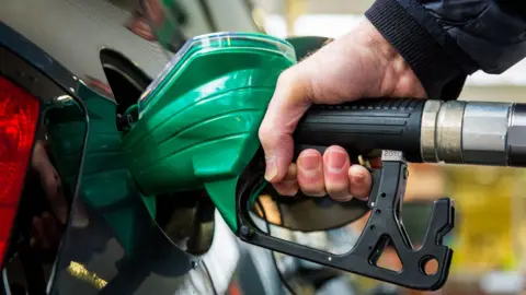 Getty Images Car being filled with petrol pump