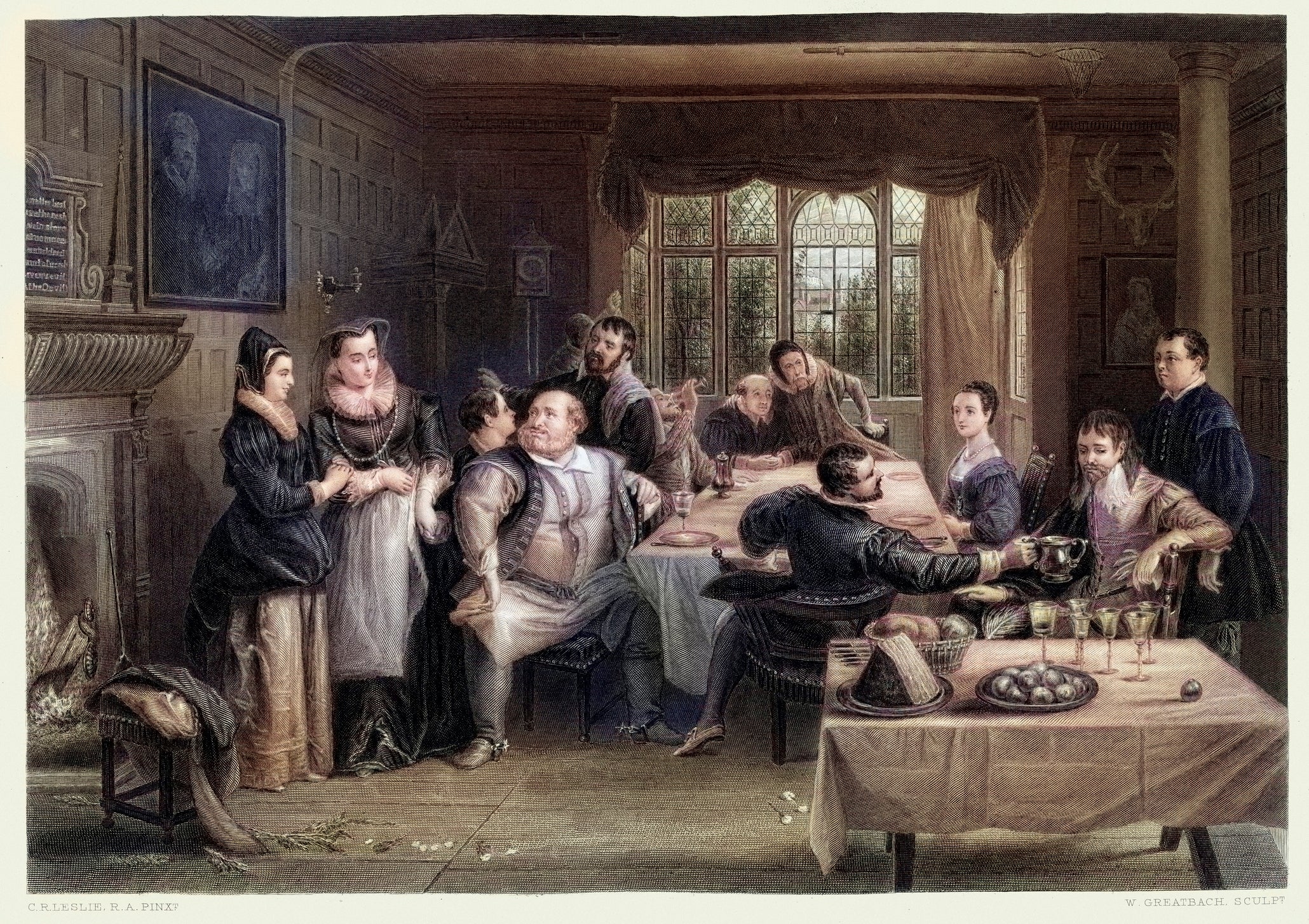 Falstaff’s feasts were as excessive as his wit – scenes like this capture how comedy, camaraderie and consumption collide