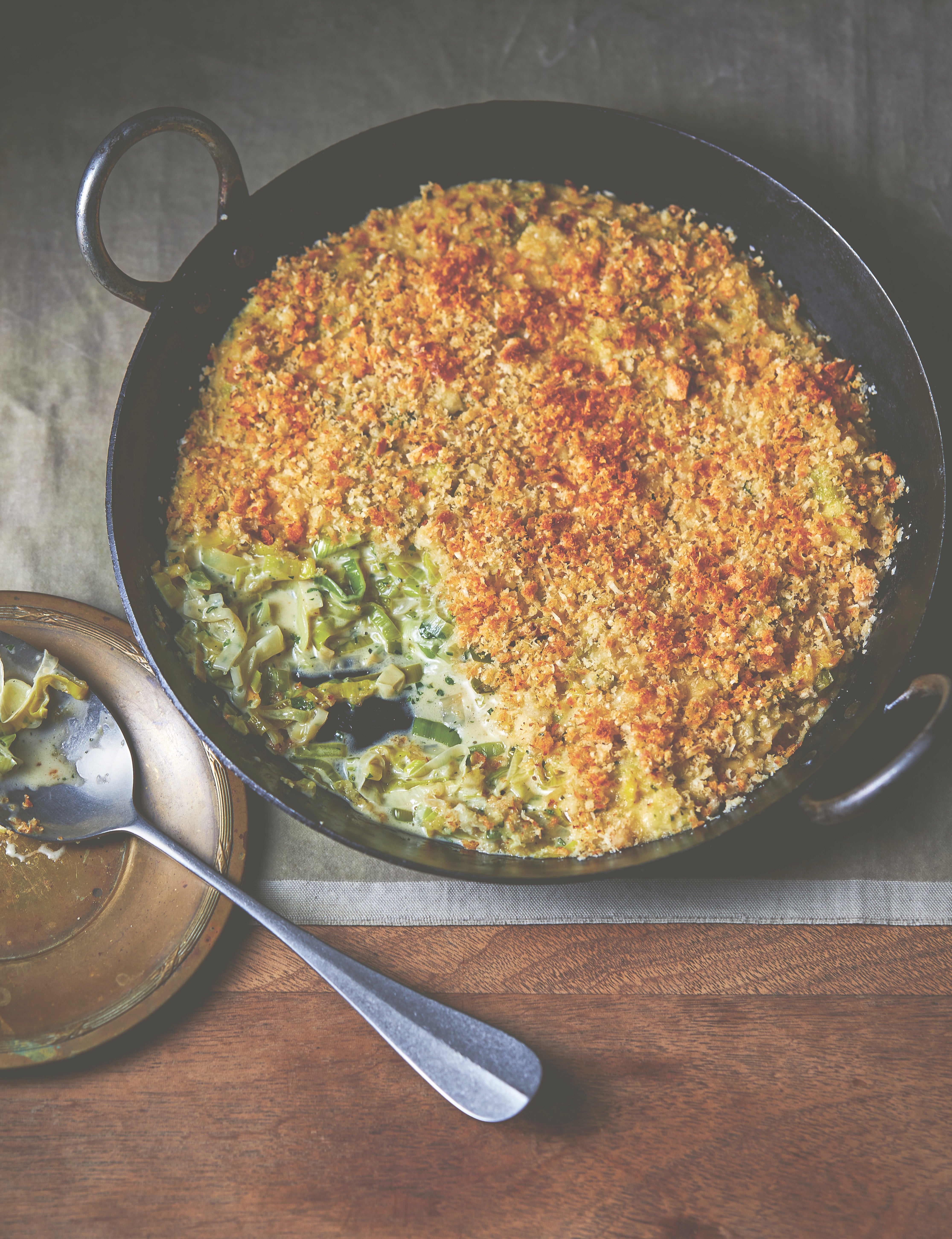 A gratin of leeks for Fluellen – proof that even Shakespeare’s punchlines came with a side of vegetables