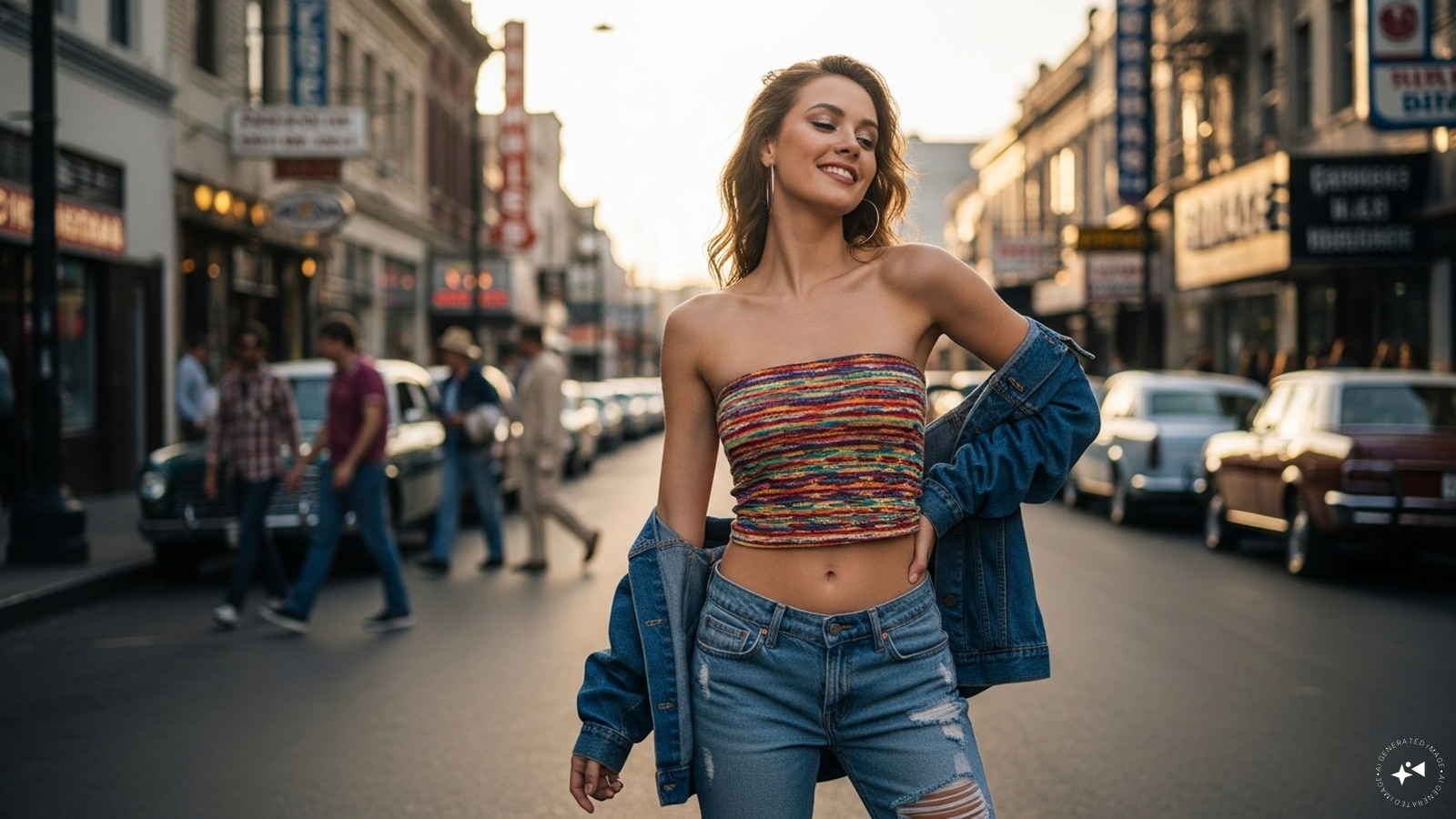 Tube Tops: Tube tops, the go-to party and casual wear of the early 2000s, remain a summer favourite. Their simple, strapless design pairs perfectly with low-rise jeans, skirts, or layered jackets, offering a flirty yet effortlessly chic look.