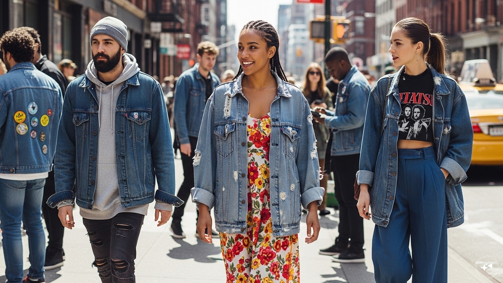  Denim Jackets: Oversized denim jackets were a staple of early 2000s wardrobes. Today, they remain versatile, worn over dresses, crop tops, or layered with hoodies. Their casual yet chic appeal makes them a timeless piece for any season.